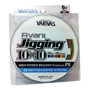 VARIVAS AVANI JIGGING 10X10 MULTICOLOR NHMA 300M