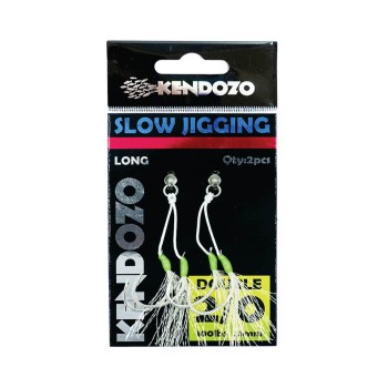 KENDOZO ASSIST HOOK DOUBLE SLOW 25mm 4/0