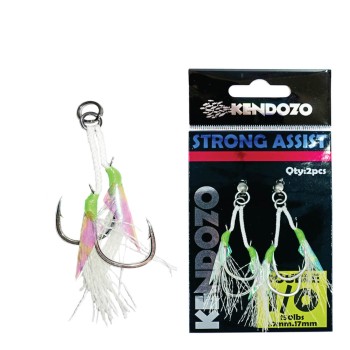 KENDOZO ASSIST HOOK DOUBLE STRONG 12mm