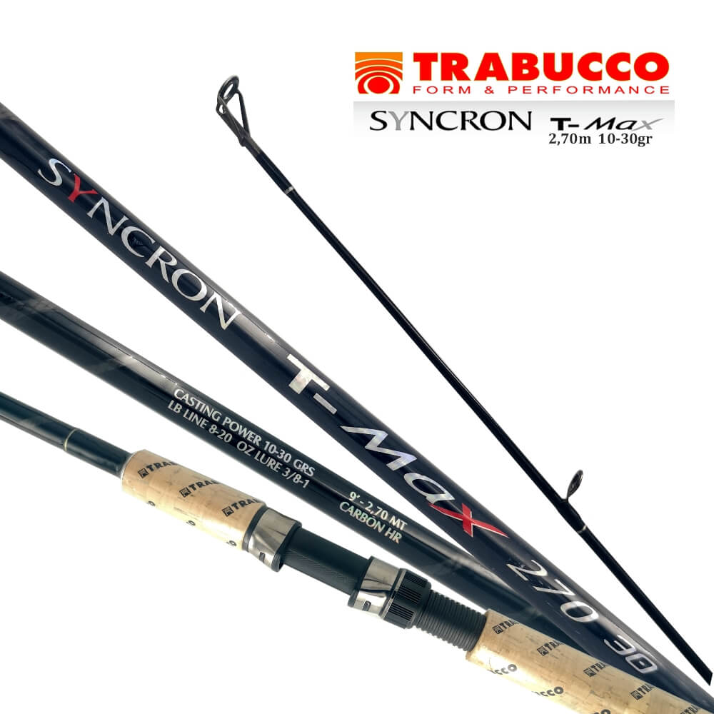 TRABUCCO SYNCRON 2.70M + SHIMANO HYPERLOOP 2500FB + TORTUE NACRITA 0.26mm 100m